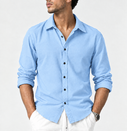 Sky Blue Shirt With Trouser